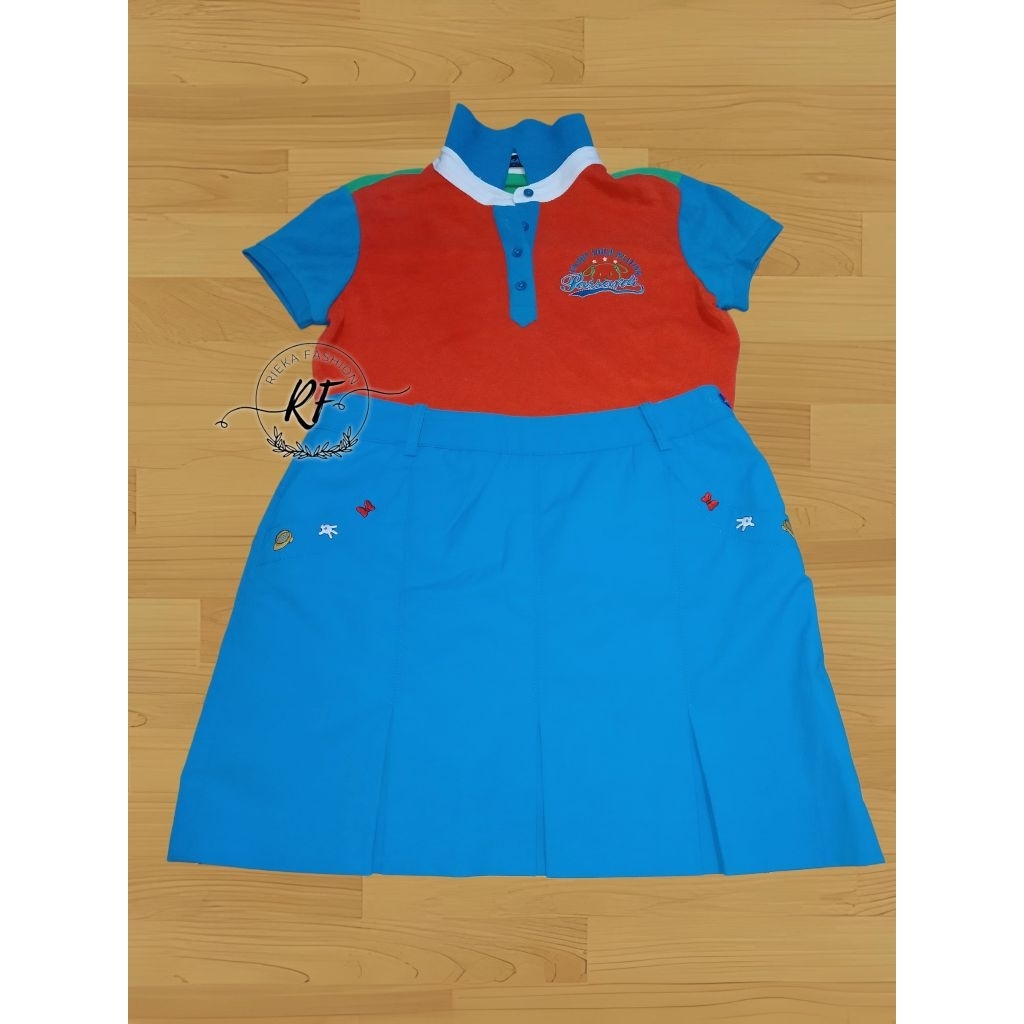 Baju Golf Set Passardi X Disney