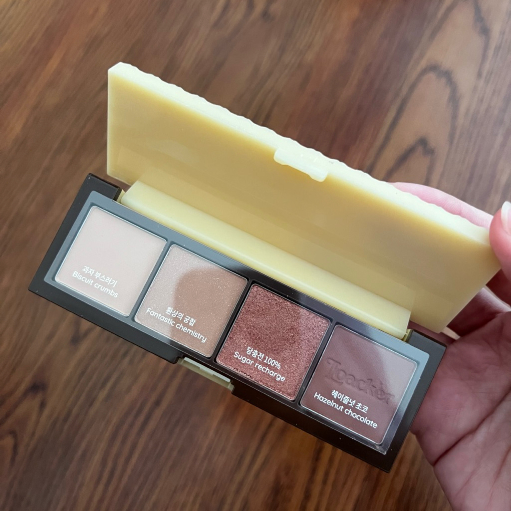 preloved eyeshadow etude x loacker