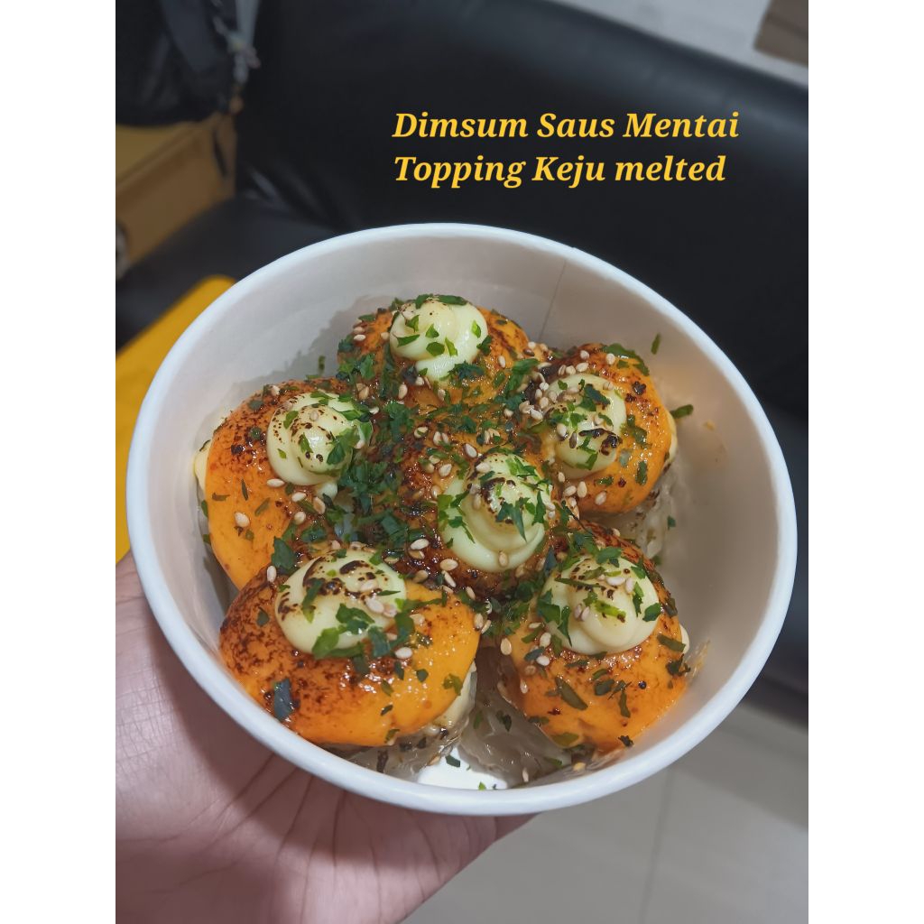 

Dimsum Mentai topping Keju