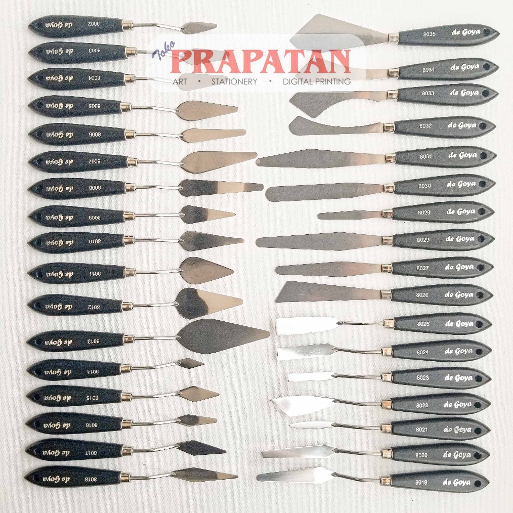 

De Goya Painting Knife Satuan Pisau Palet KODE C2N4