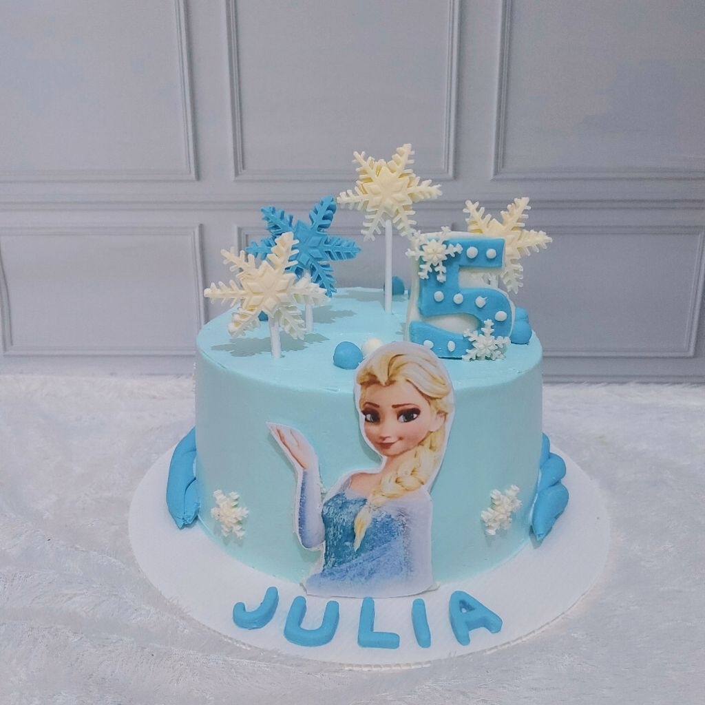 

kue ulang tahun frozen
