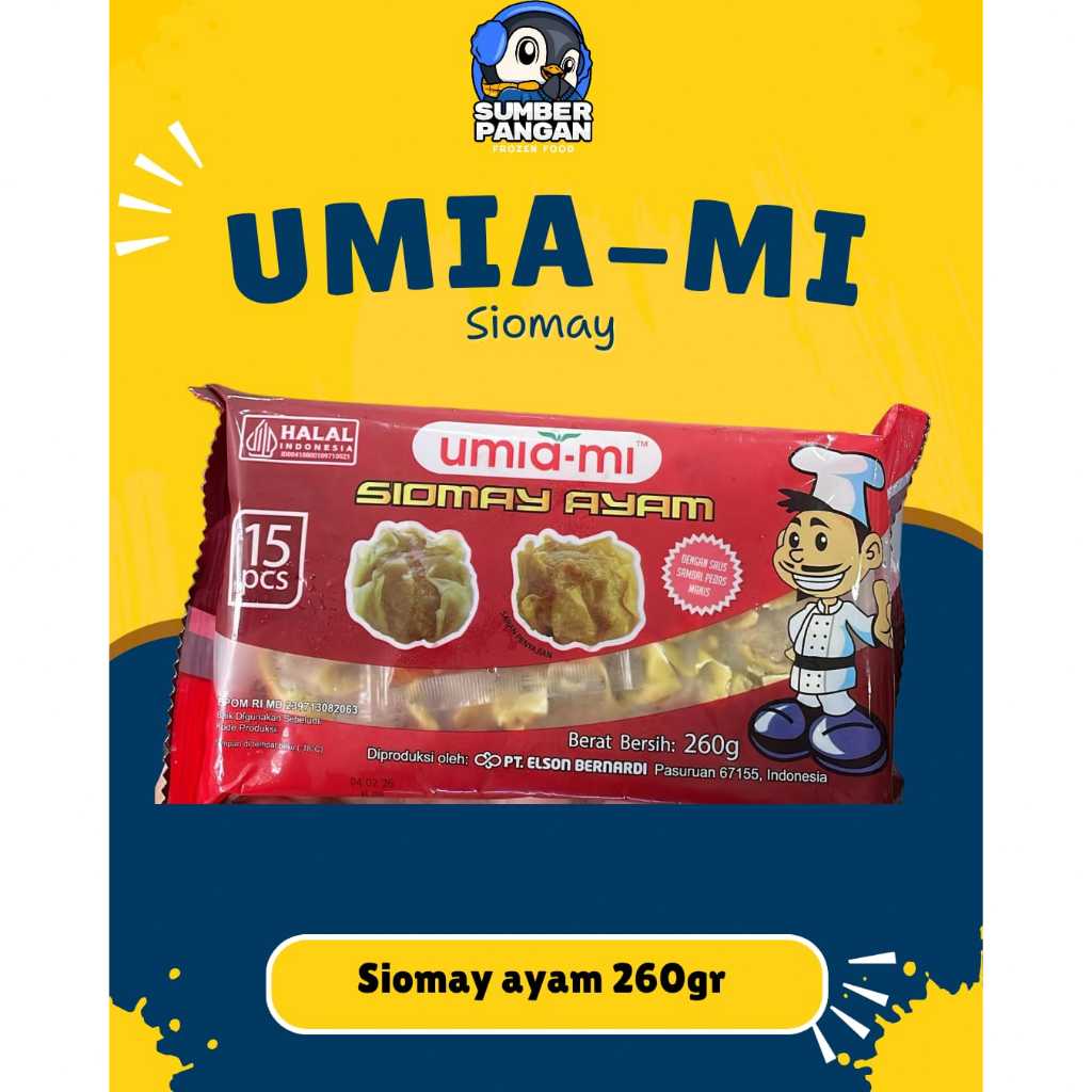 

Umia-Mi Siomay Ayam 260gr Halal