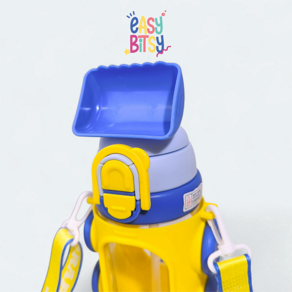 Easy Bitsy Botol Minum Water Bottle 650ML Pretty x Cup