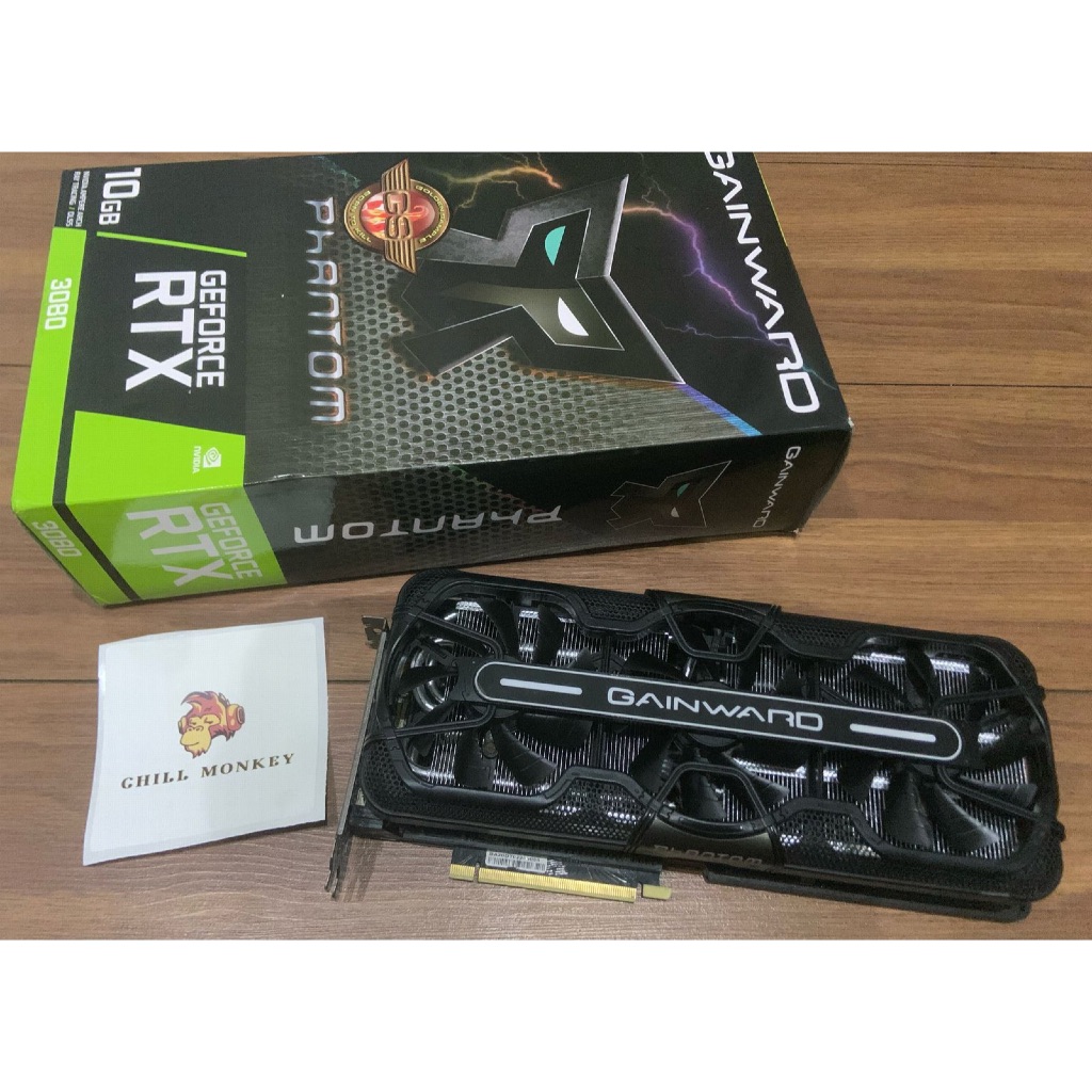 VGA NVIDIA RTX 3080 MURAH BERGARANSI, MULUS LENGKAP