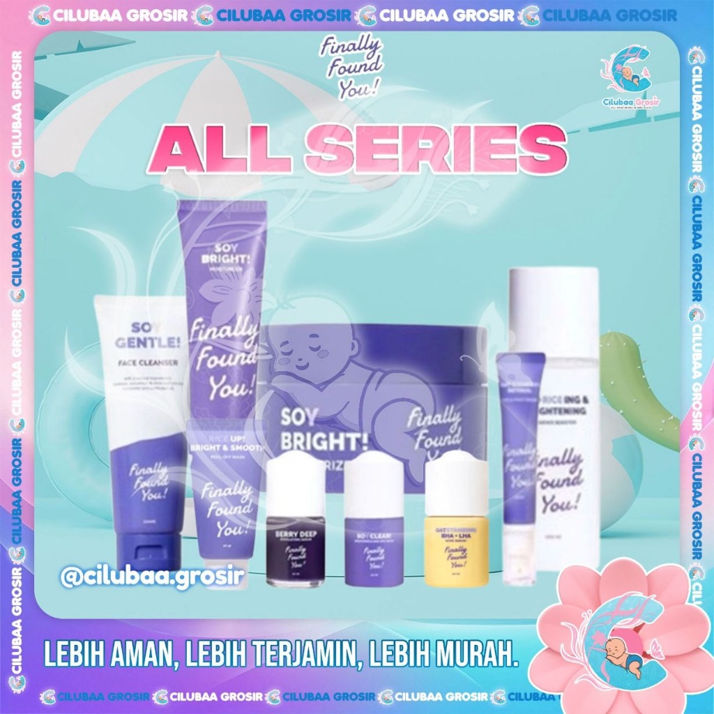 FINALLY FOUND YOU All Series || Facial Wash || Moisturizer || Toner ||  Serum ||Eye Serum || Lip ser
