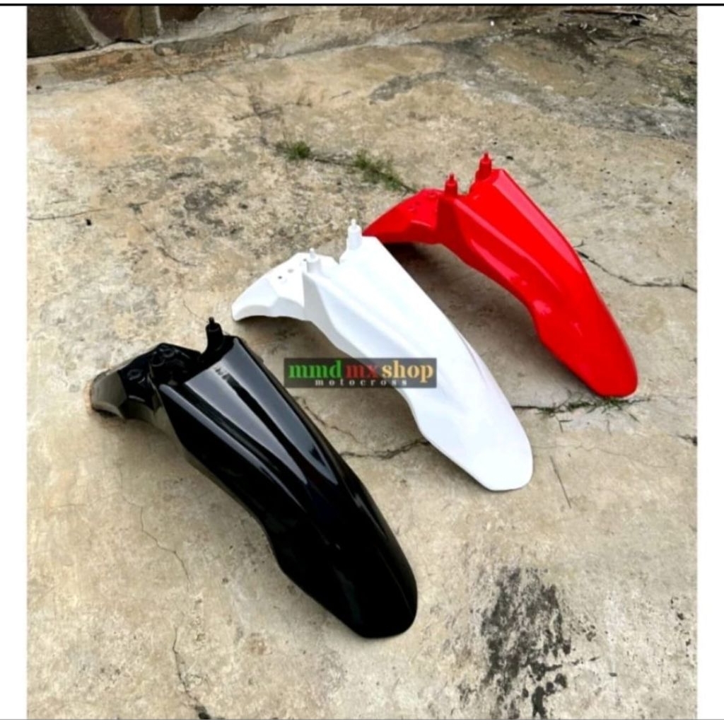 SPAKBOR DEPAN CRF110 SEPAKBOR DEPAN CRF 110 SLEBOR DEPAN CRF110 FRONT FENDER CRF110 SUPERMOTO MOTOCR