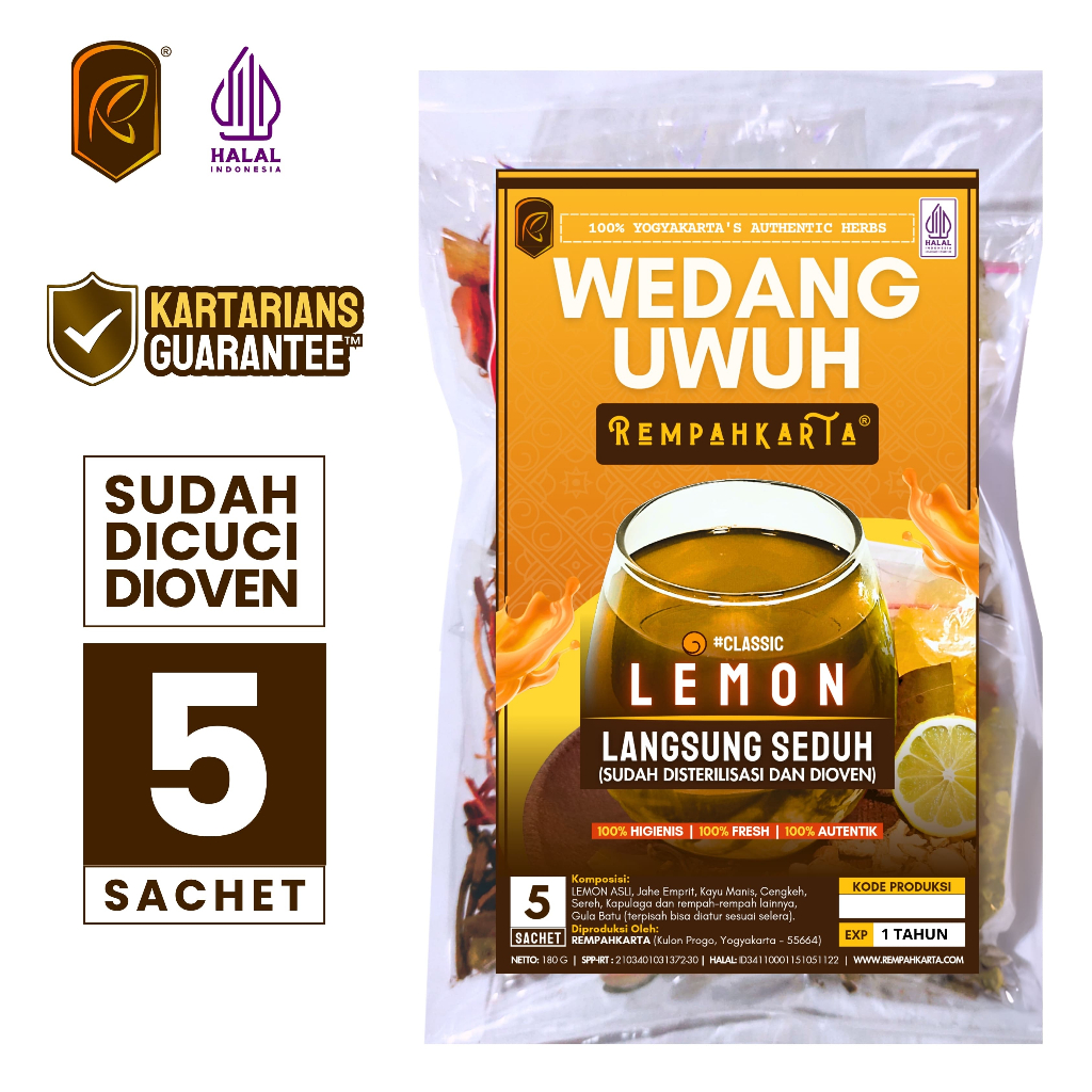 

REMPAHKARTA Wedang Uwuh Special (5 Sachet)