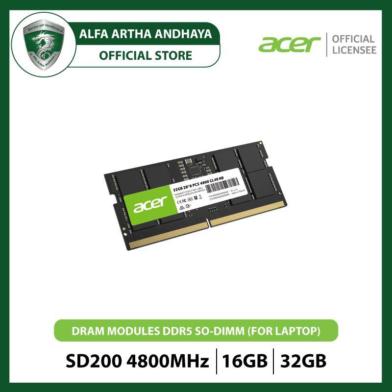 ACER SD200 DDR5 4800 SO-DIMM [Notebook RAM] / RAM Laptop 4800MHz