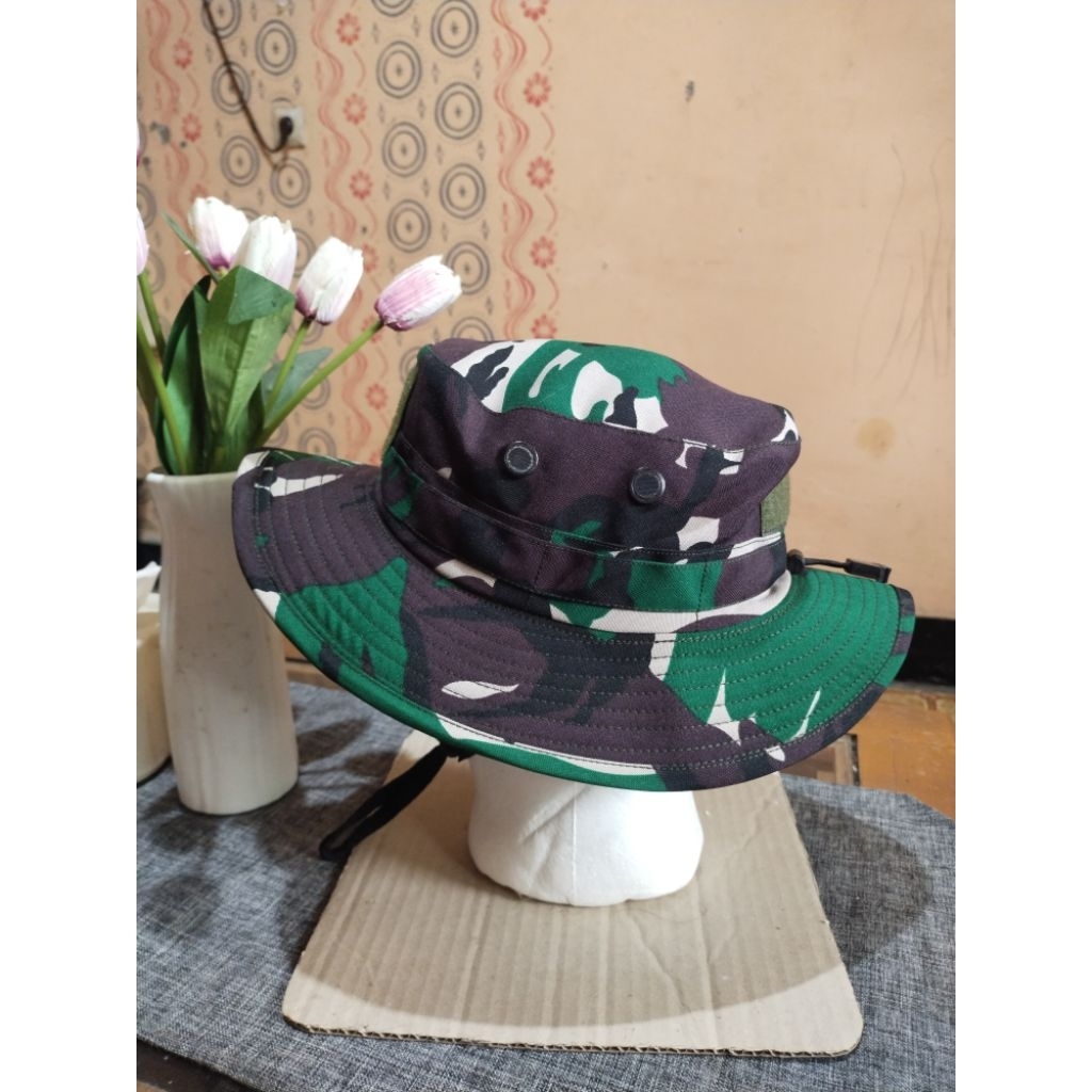 Topi Rimba Velbed 999 Warna Gelap