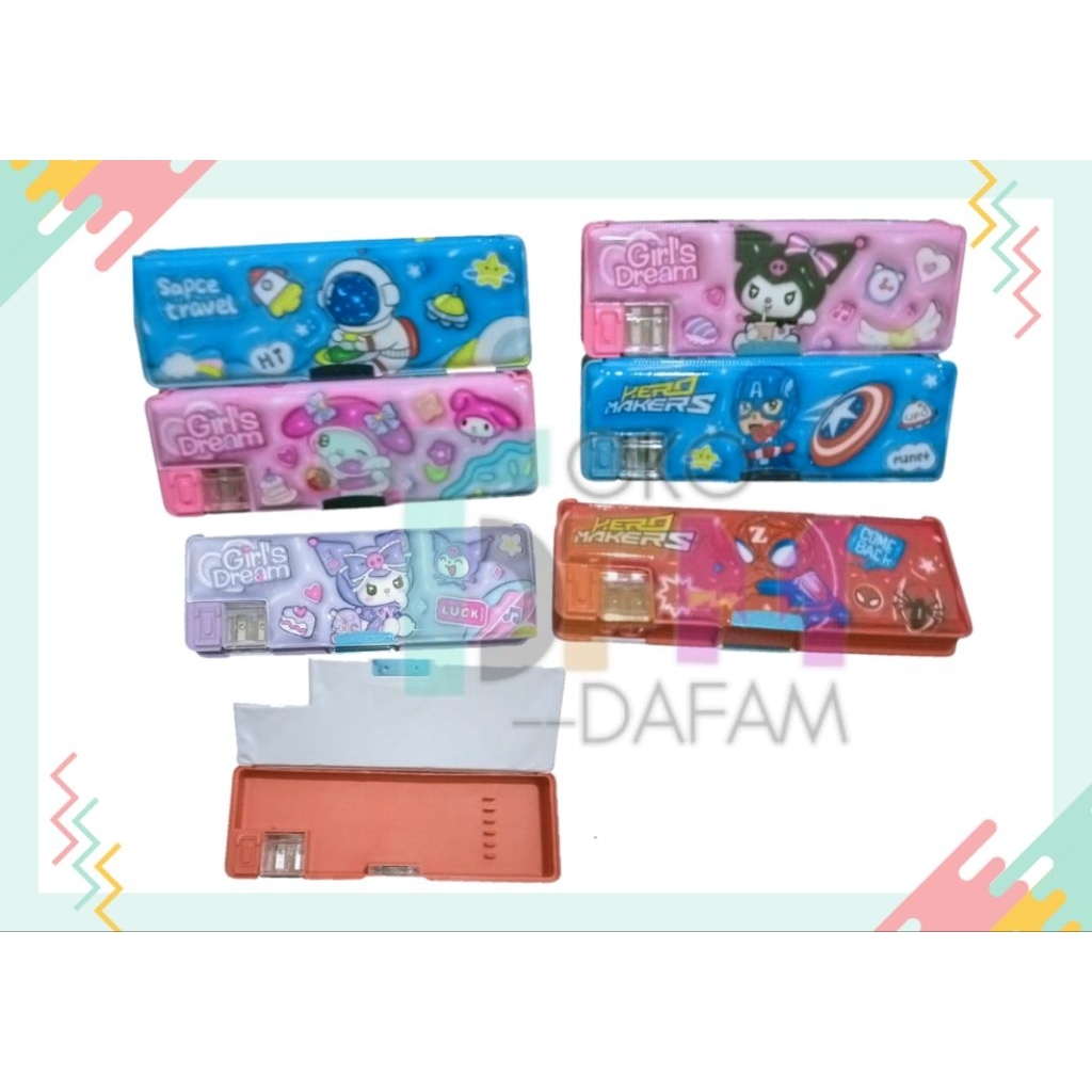 

TEMPAT / KOTAK PENSIL MAGNET KARAKTER