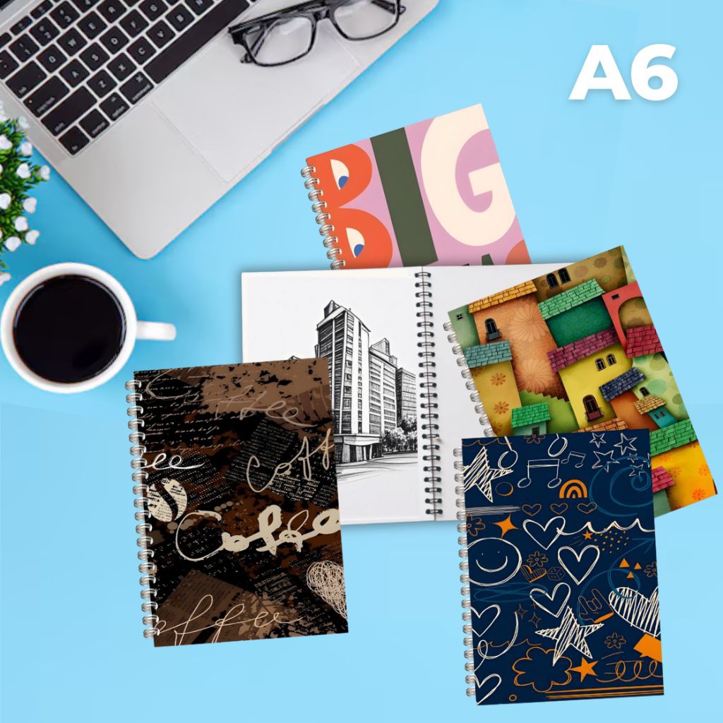 

BUKU SKETSA A6 / BUKU SKETSA KECIL / SKETCHBOOK / DIARY / SKETCH BOOKH A6.