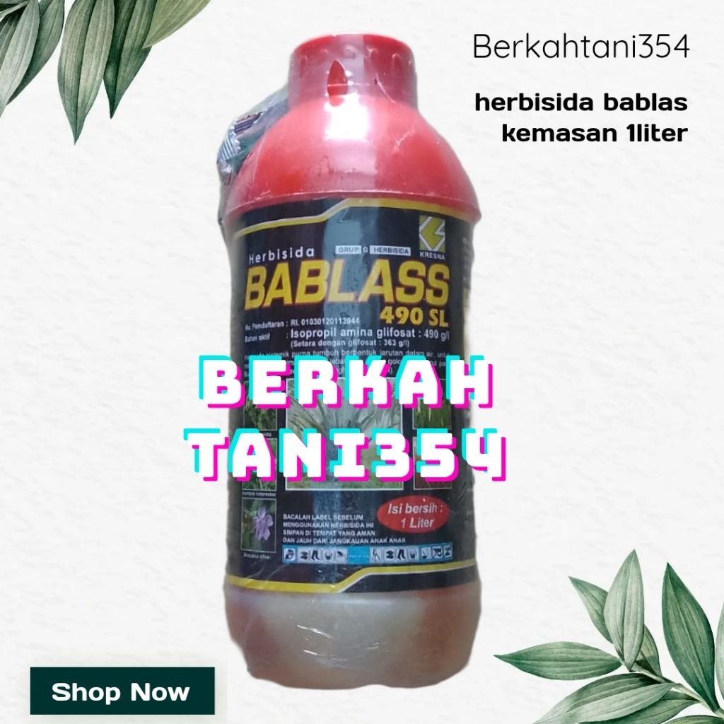 Bablas 1liter herbisida bablas 1liter herbisida sistemik bablas 1liter pembasmi gulma atau rumput li