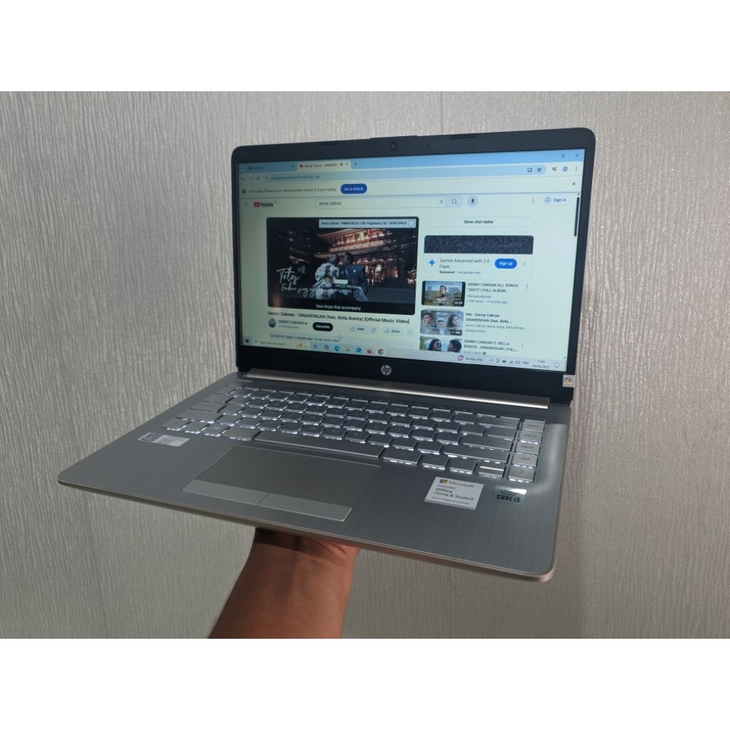 Laptop HP 14s Core i3 Gen 10