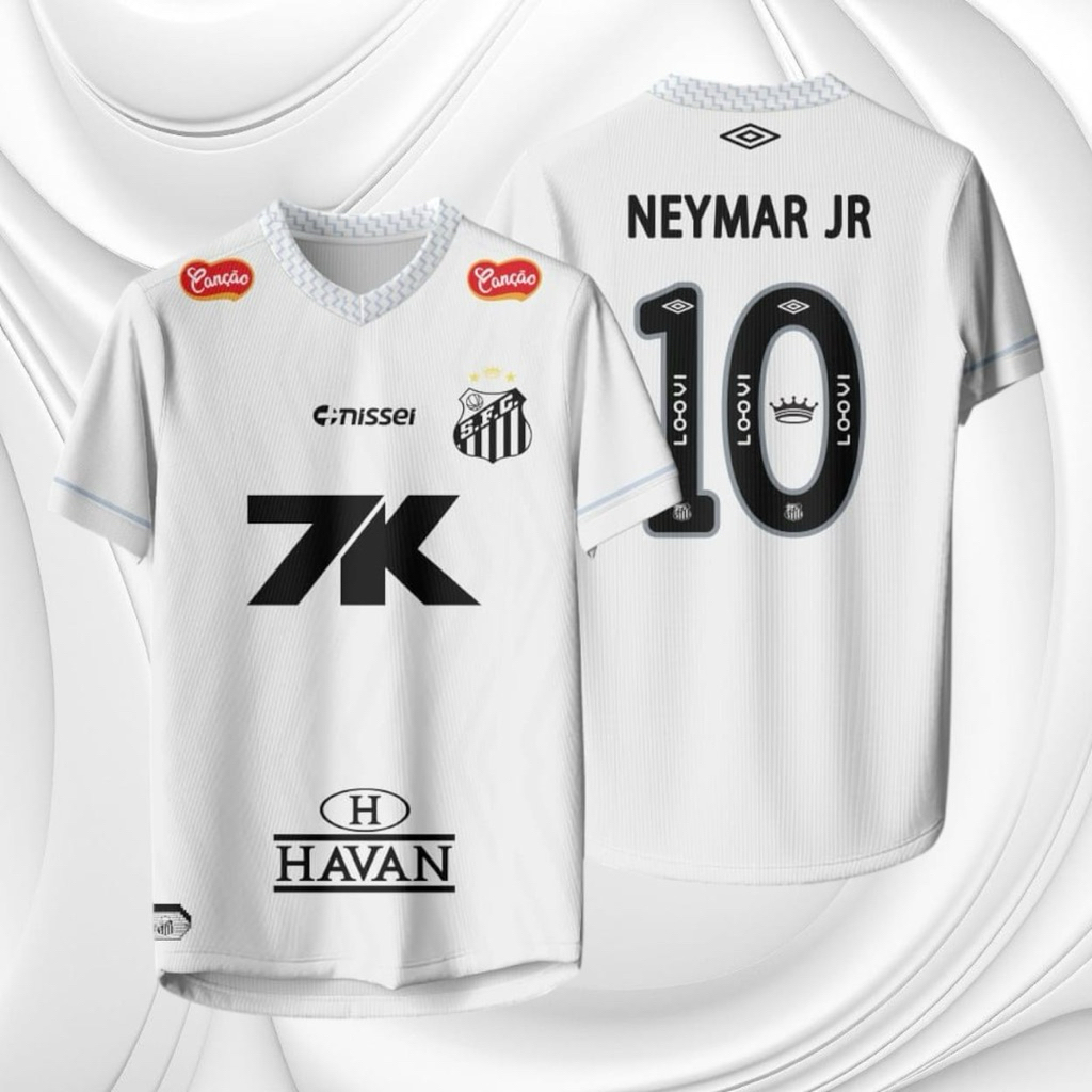 jersey santos fc home away neymar jr 2025 2026
