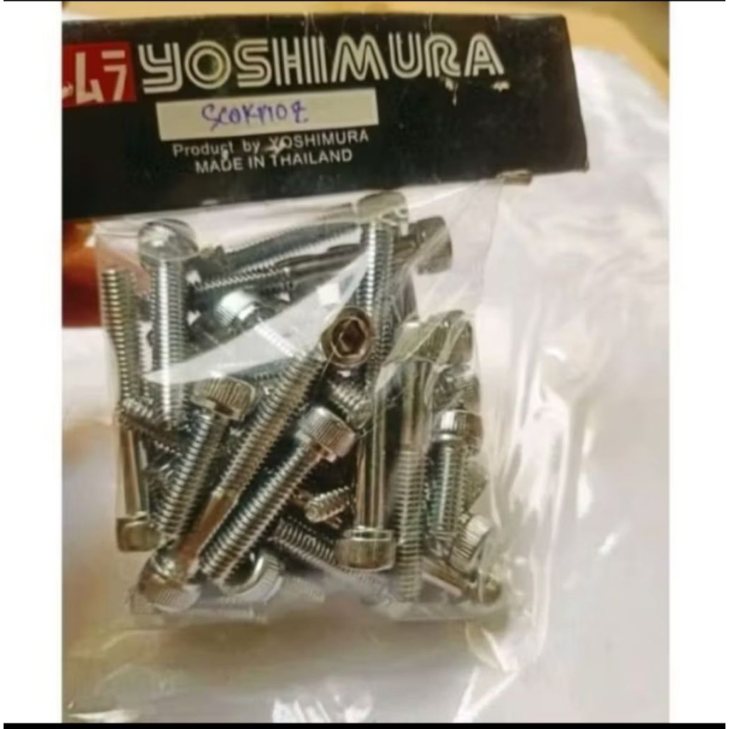 baut mesin Yamaha scorpio z chrome
