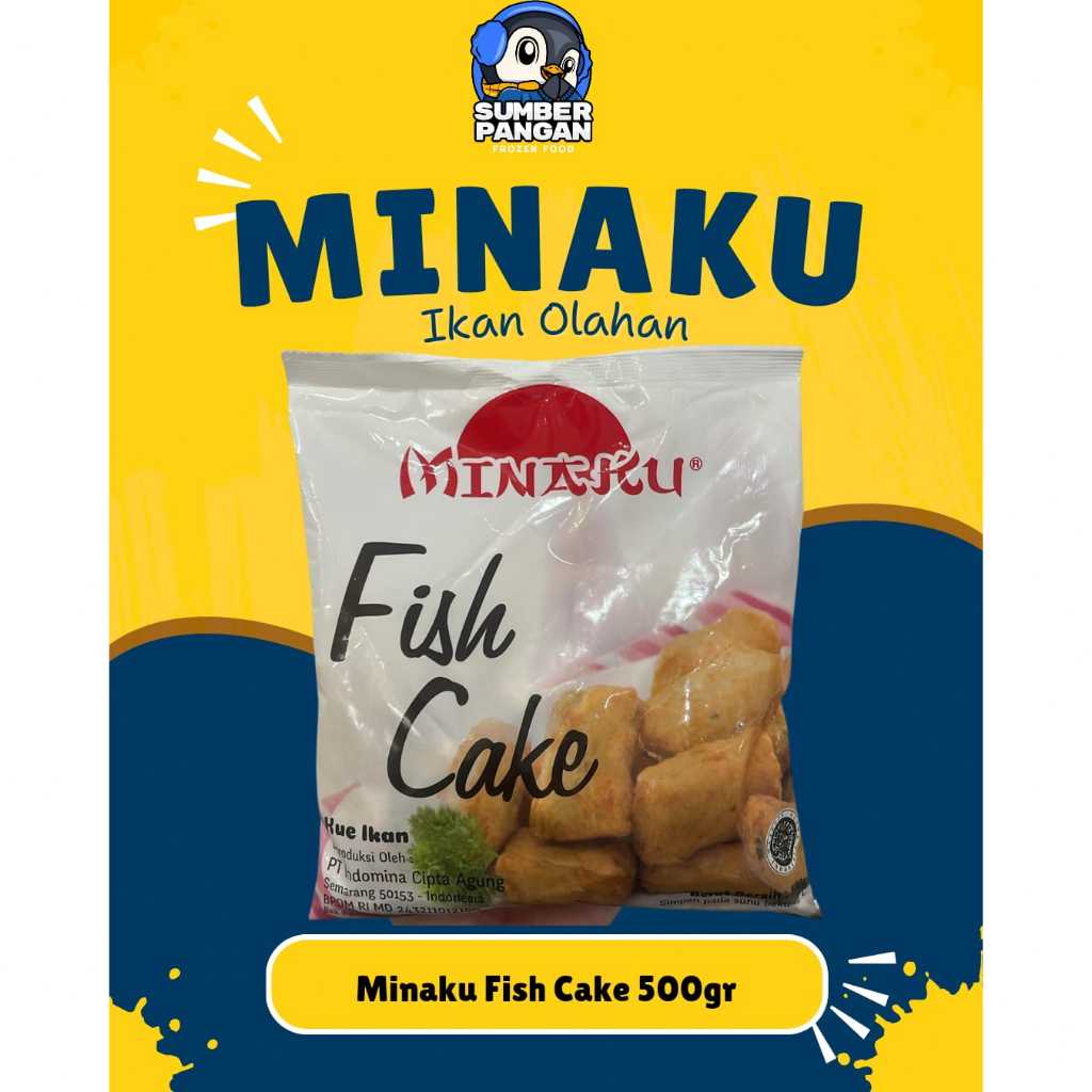 

Minaku Fish cake 500gr (ikan olahan)