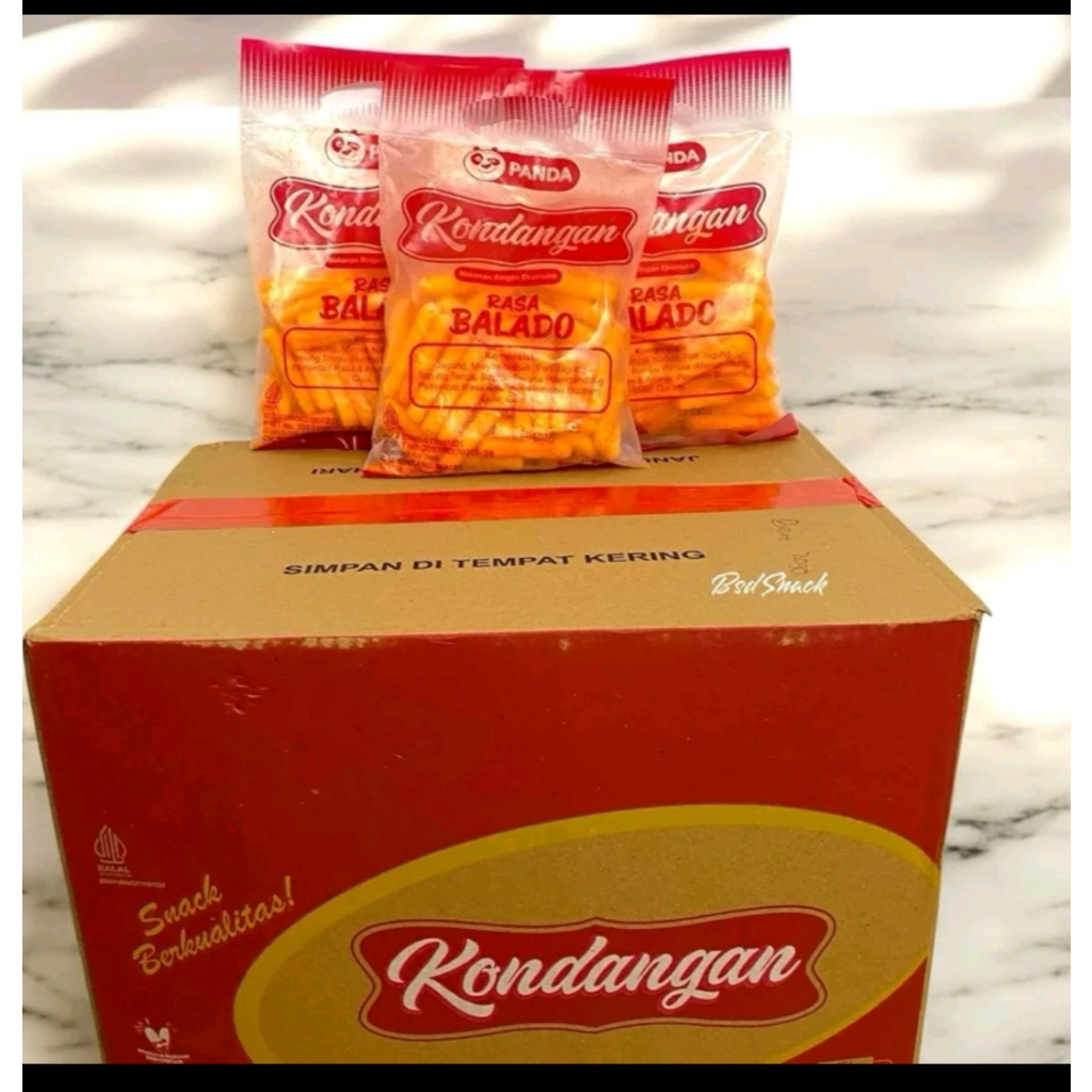 

SNACK KONDANGAN STICK 1 DUS ISI 4OPCS