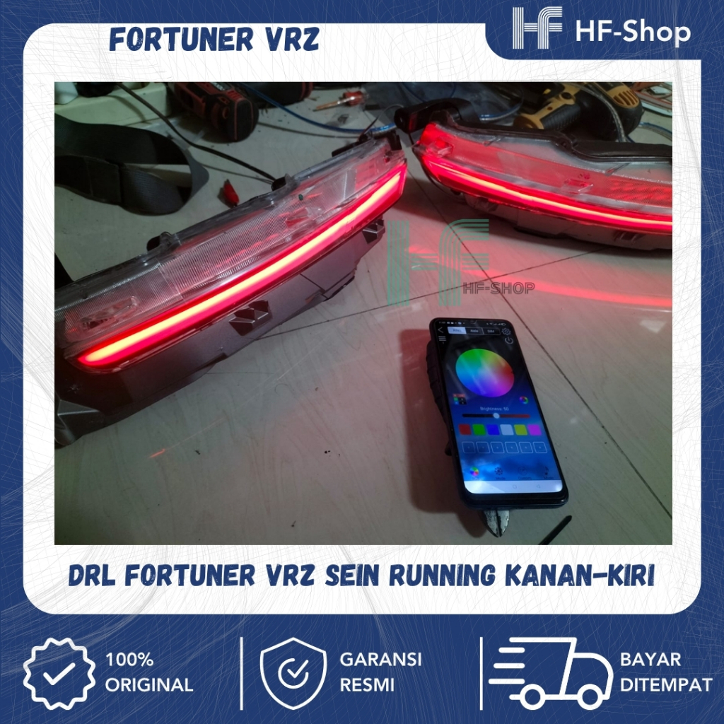 DRL Fortuner VRZ sein running
