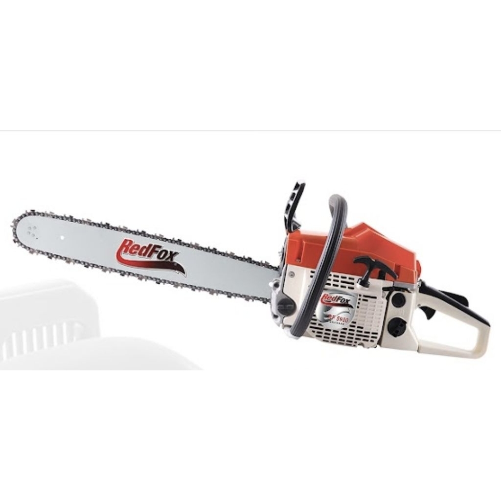 REDFOX Mesin Chainsaw 22" Inch / CHAIN SAW 22 INCH / Mesin Gergaji Tebang Pohon REDFOX RF-5900 H