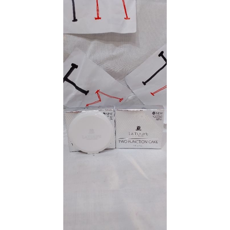 Bedak LA TULIPE Refill Two Function Cake