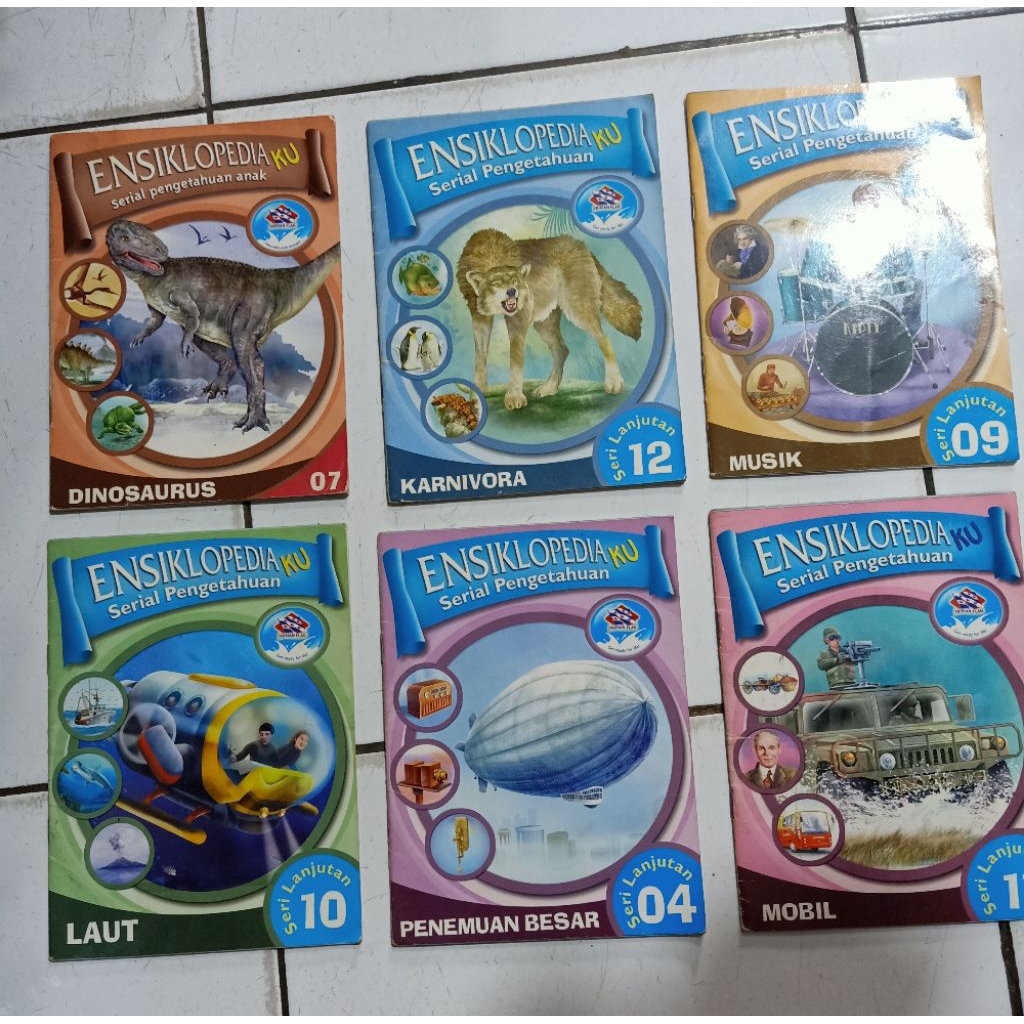 BUKU KOMIK CABUTAN ENSIKLOPEDIA KU SERIAL PENGETAHUAN