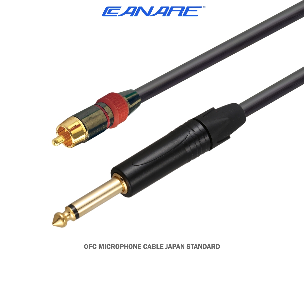 Kabel Audio Akai TS - RCA | Gold Plate - Japan Standard Costum