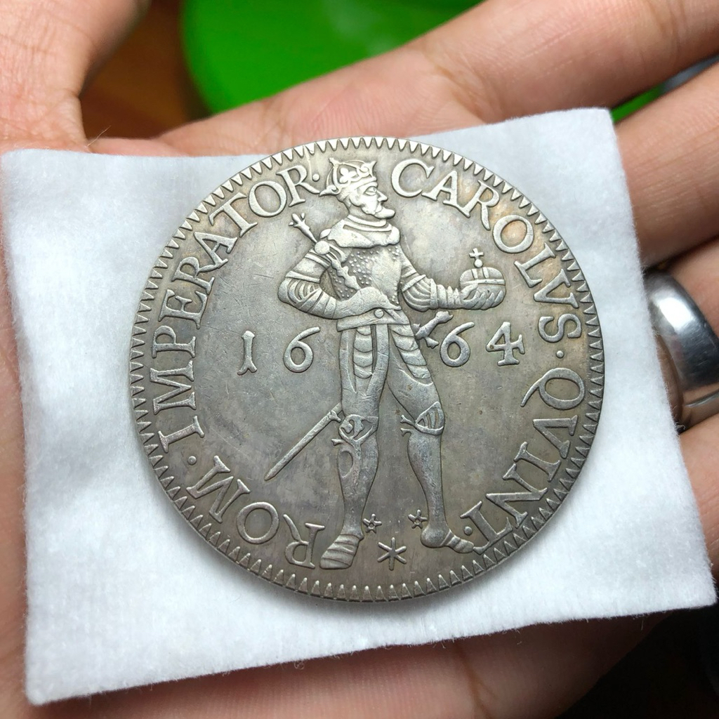 Koin Kuno Carolus Tahun 1664