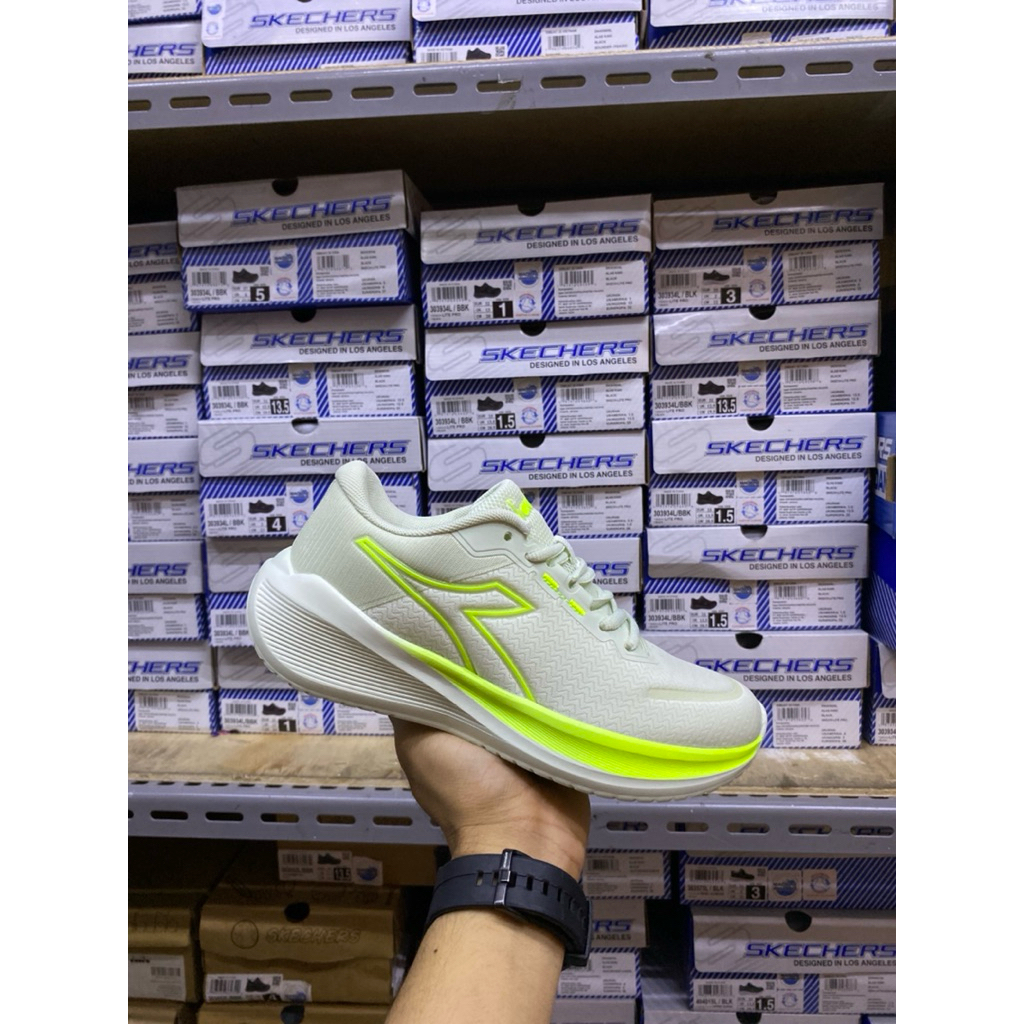 Sepatu Diadora original wanita /Diadora Norah womens running shoes-Lt Green