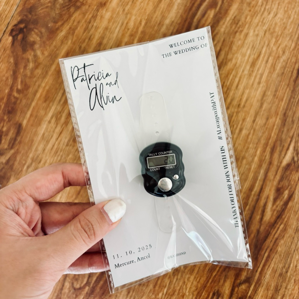 SOUVENIR PERNIKAHAN UNIK TASBIH DIGITAL BY KASHIND SOUVENIR NIKAH MURAH