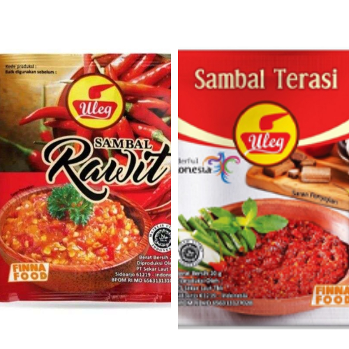 

Finna Sambal Uleg Sachet 5 sachet @18 gram