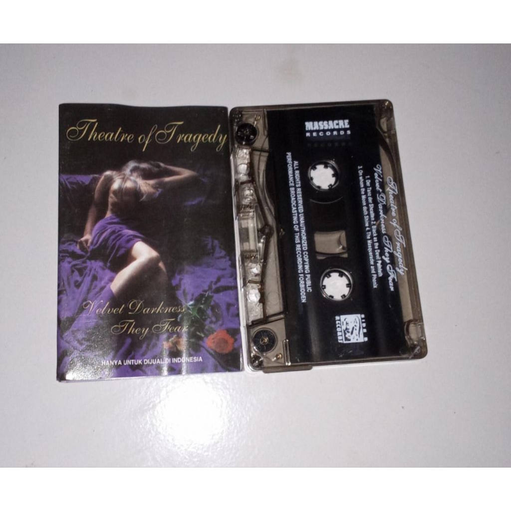 kaset pita theatre of tragedy - velvet darkness they fear