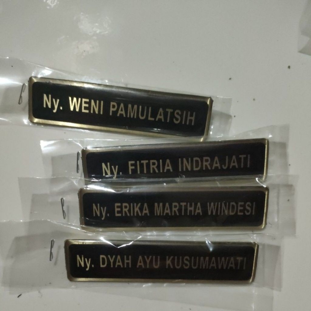 

name tag yayasan persit