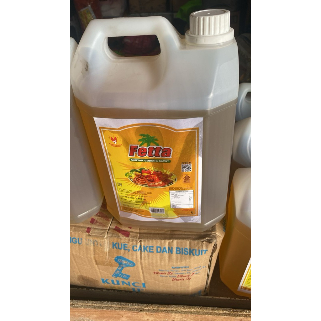 

minyak goreng jerigen 4,8 liter fetta promo