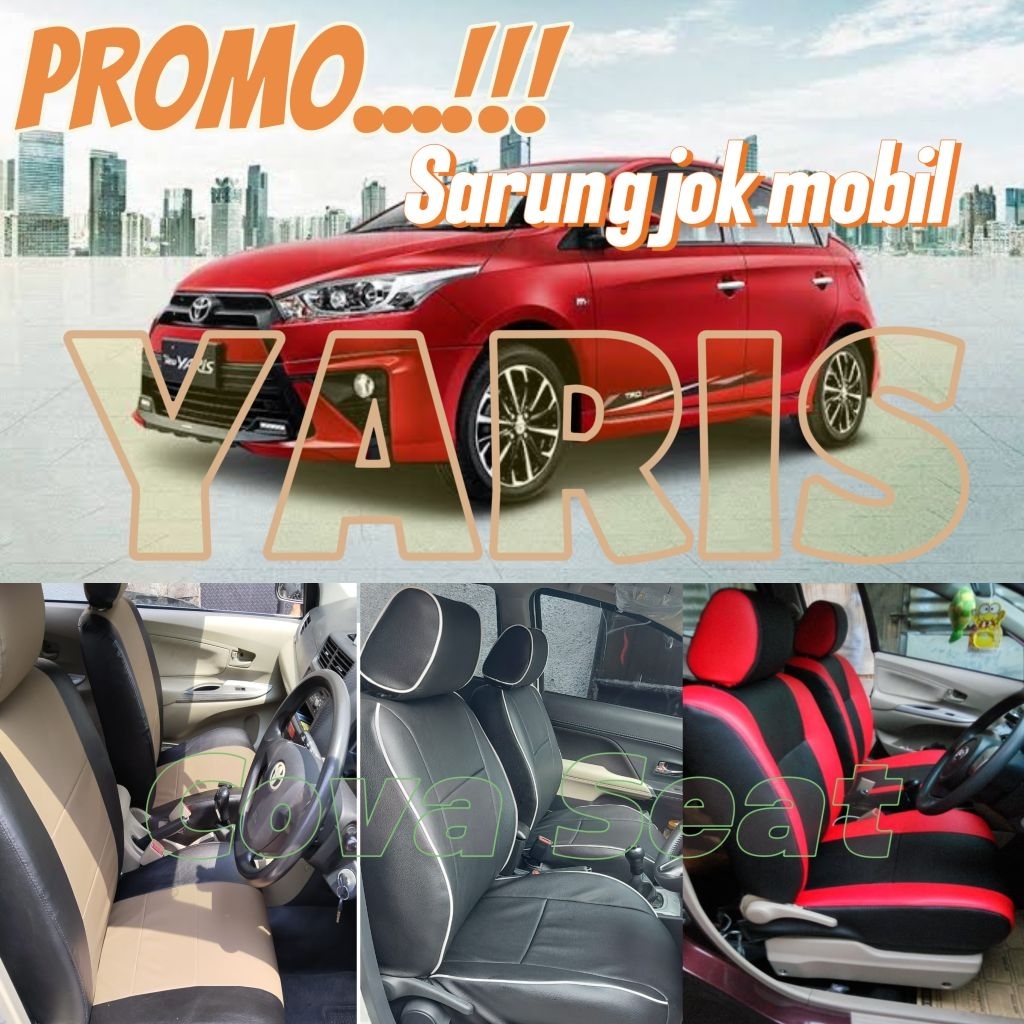 Sarung jok mobil Yaris
