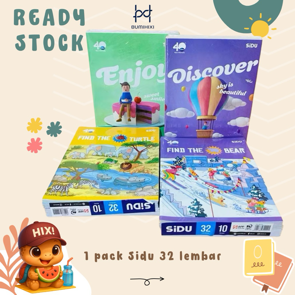 

Ready Buku Sidu isi 32 pack Recommended