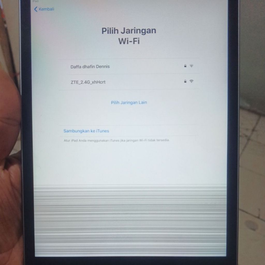 iPad mini 4 lupa iCloud 2015