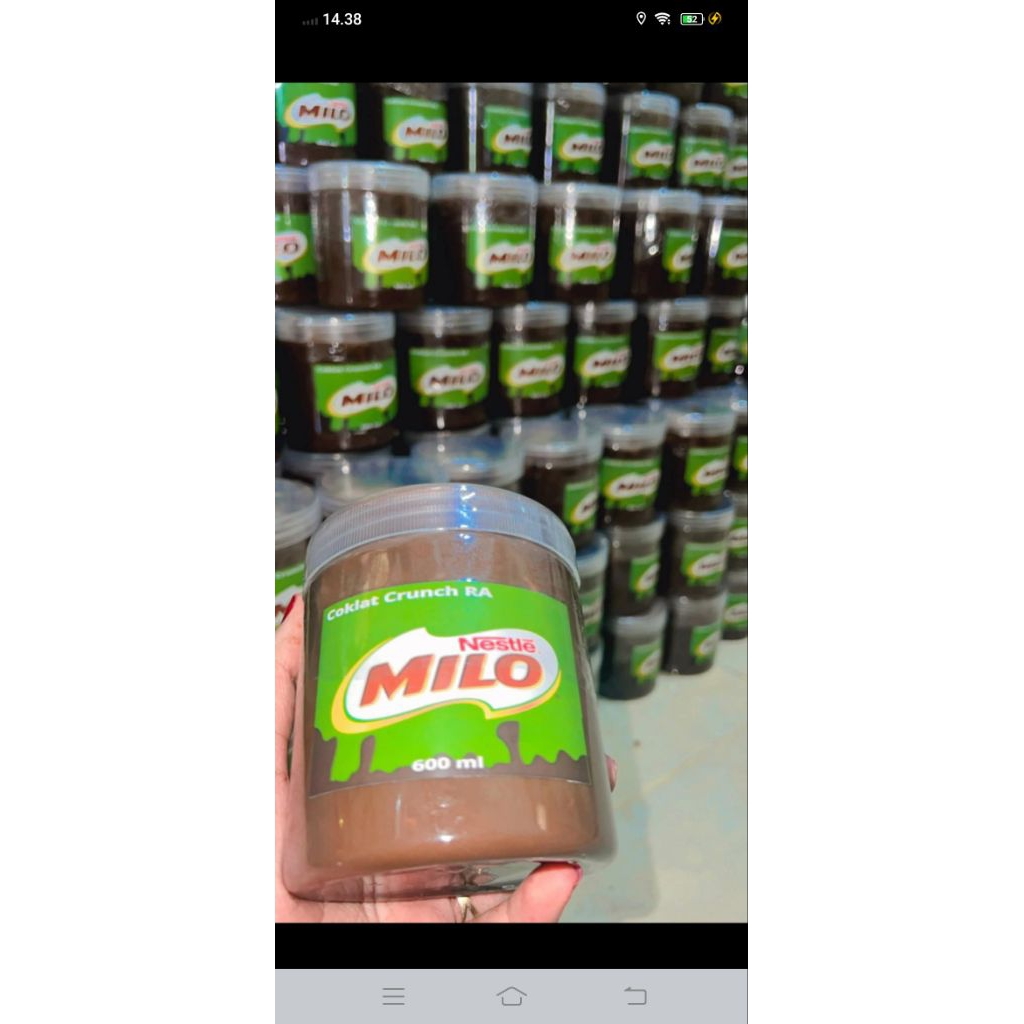 

Choco crunch coklat milo