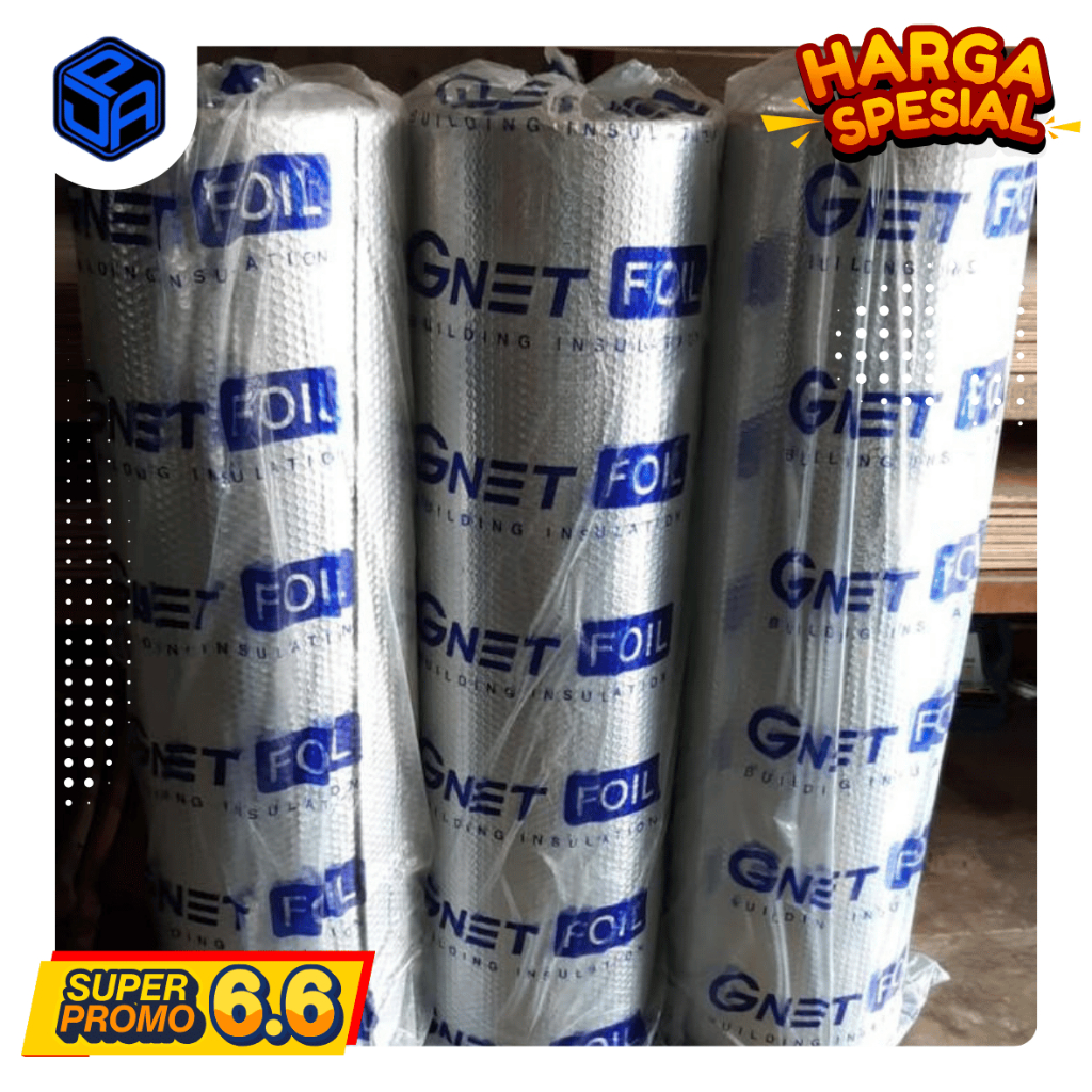 Almunium foil atap,peredam panas 4M