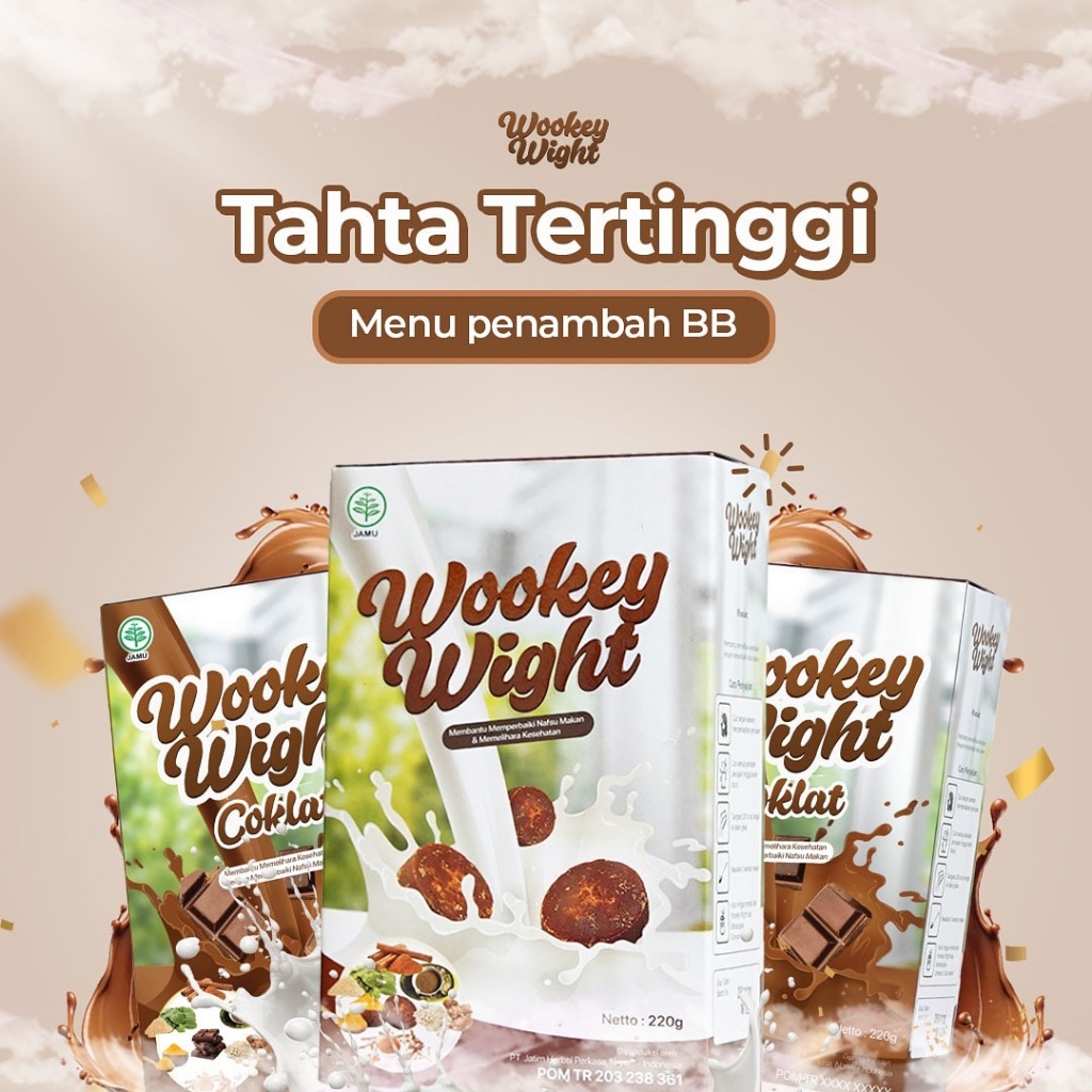 

Susu Penambah Berat Badan Woo Key Wight 220gr Rasa Coklat