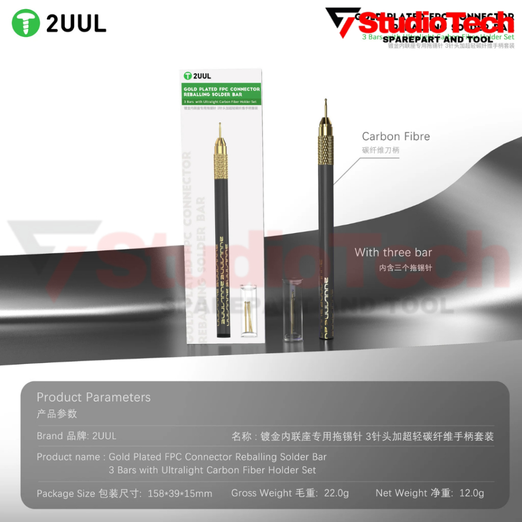2UUL SC98 Gold Plated FPC Connector Reballing