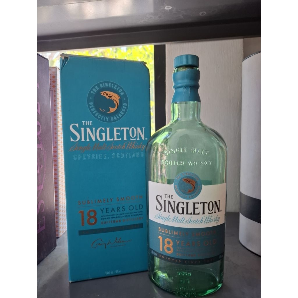 botol bekas singleton 18