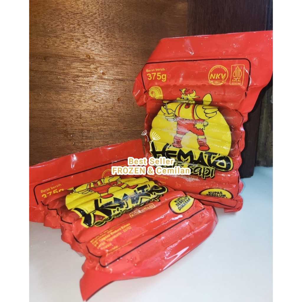 

Hemato Sosis Sapi 375gr isi 15 FROZEN