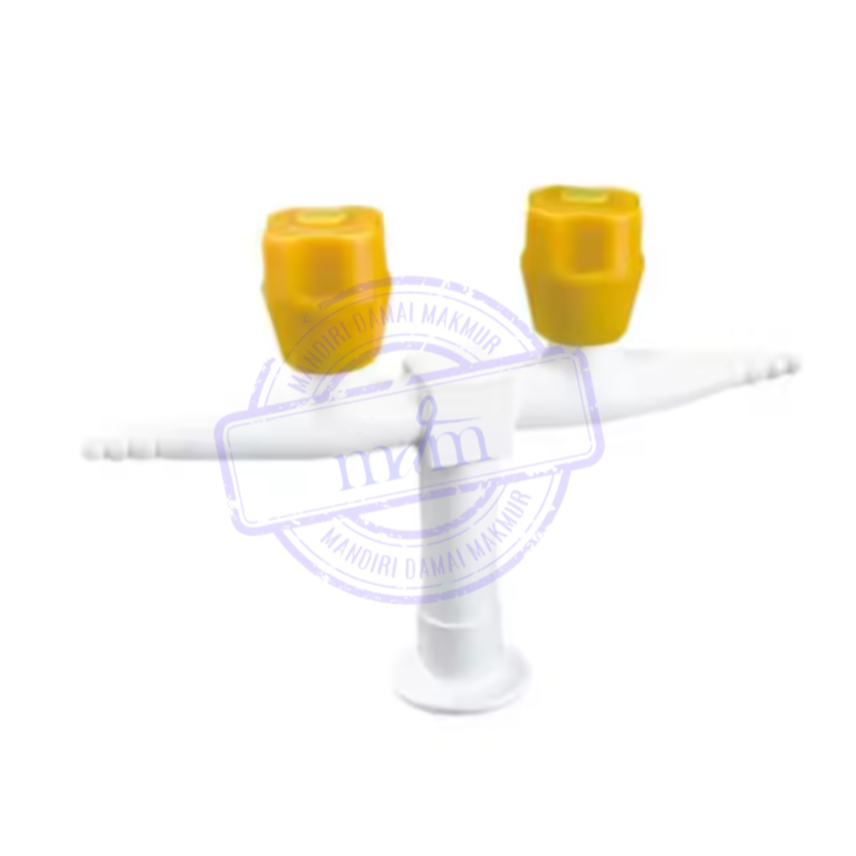 Keran Kuningan Kran Gas Laboratorium