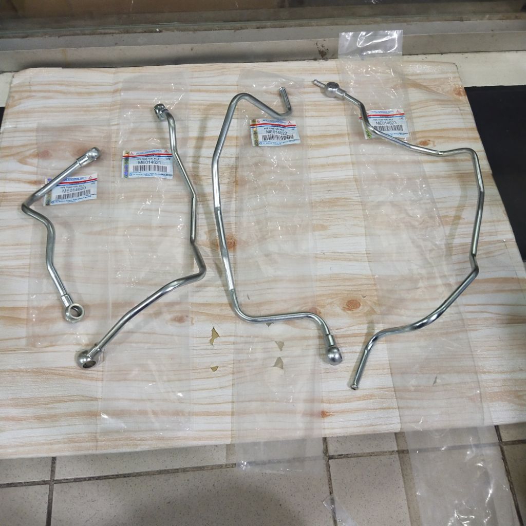 TUBE FUEL PIPA SOLAR SELANG SOLAR 1SET NO1 SAMPAI 4 MITSUBISHI PS125HD PS125 CANTER ORIGINAL