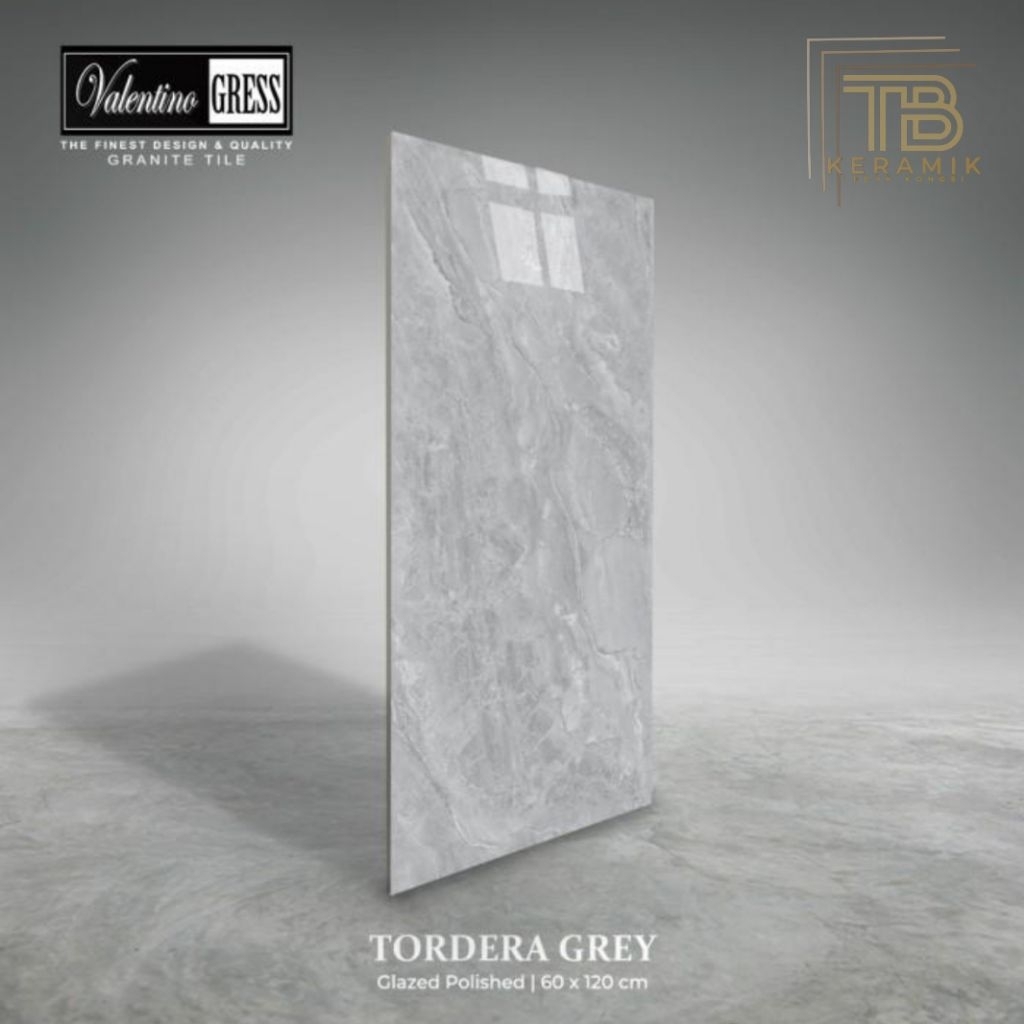 GRANITE VALENTINO GRESS 60X120 CM - TORDERA GREY (2KEPING)