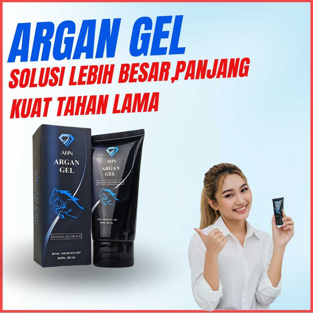 BEST MASSAGE ARGAN GEL 100% penambah ukuran  jonny original BPOM
