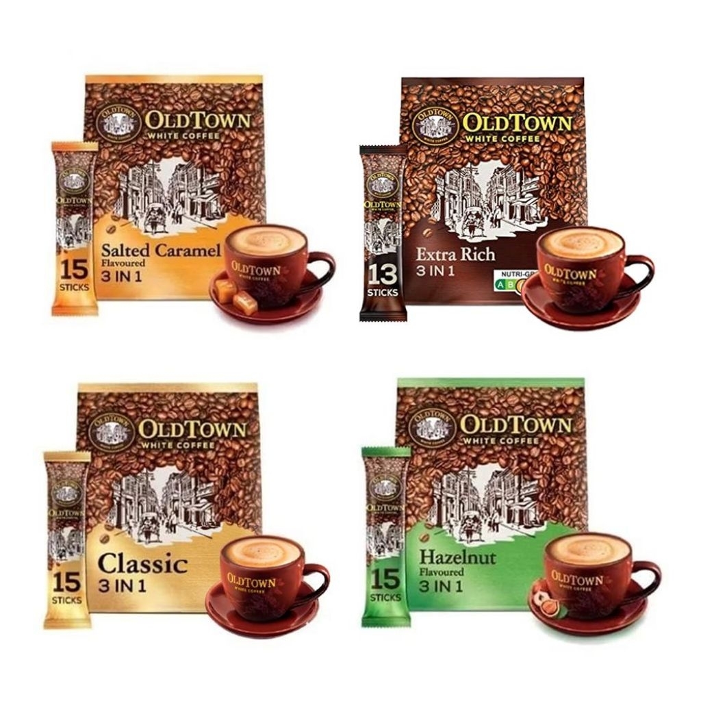 

OLDTOWN White Coffee kopi instant 3 in 1