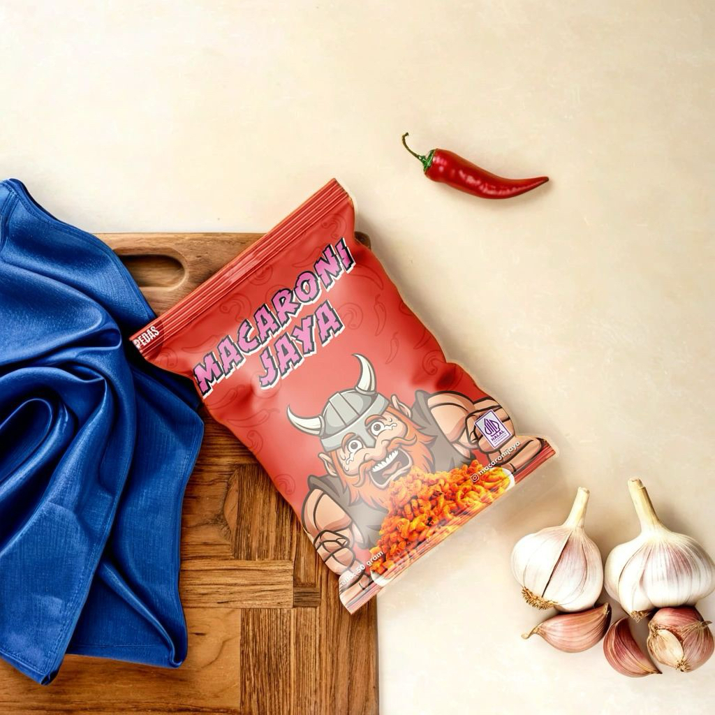 

Macaroni Jaya - Makaroni Snack Makanan Ringan 50 Gram