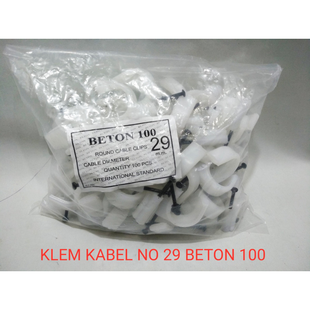 KLEM KABEL BETON ISI 100PCS