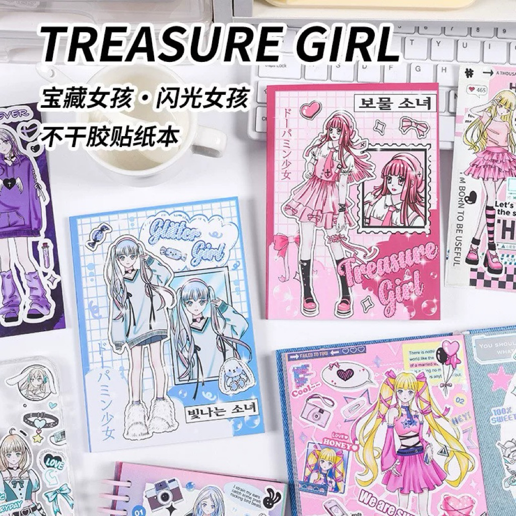 

ANIME STYLE STICKER BOOK